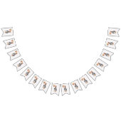 Peter die kaninchenblaue Jacke mit Ballons Wimpelkette (Alle)