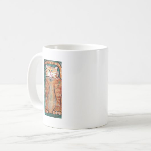 Peter die Katze Kaffeetasse (Vorderseite Links)