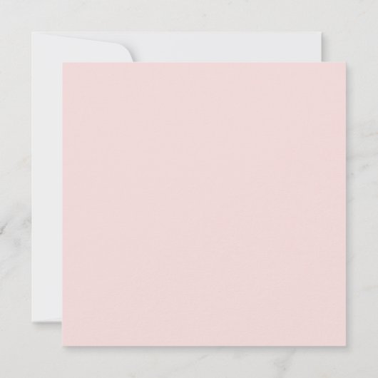 Peter die Rabbit Pink Jacke Dankeskarte (Rückseite)