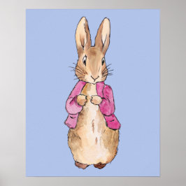 Peter die Rabbit Pink Jacke Poster
