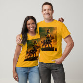 Peter Dinklage sitzt auf Katzenspitze T-Shirt (Unisex)