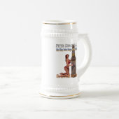 Peter Dragon Ale Beach Bierglas (VorderseiteRechts)