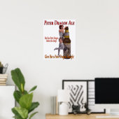 Peter Dragon Ale bevor sie schläft Poster (Heimbüro)