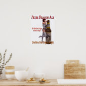 Peter Dragon Ale bevor sie schläft Poster (Küche)