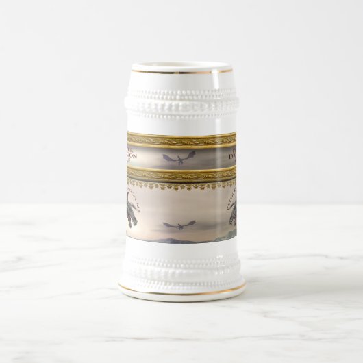 Peter Dragon Ale Stein Bierglas (Mittel)