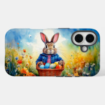 Peter Easter Bunny mit Ostereiern