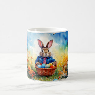 Peter Easter Bunny mit Ostereiern Kaffeetasse