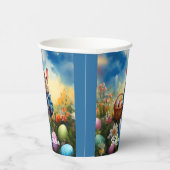 Peter Easter Bunny mit Ostereiern Pappbecher (Rechts)