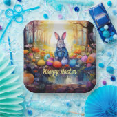 Peter Easter Bunny mit Ostereiern Pappteller (Party)