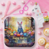 Peter Easter Bunny mit Ostereiern Pappteller (Party)