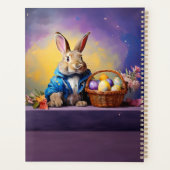 Peter Easter Bunny mit Ostereiern Planer (Rückseite)