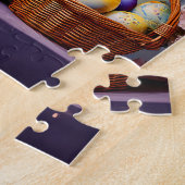 Peter Easter Bunny mit Ostereiern Puzzle (Seite)