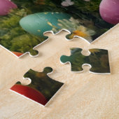Peter Easter Bunny mit Ostereiern Puzzle (Seite)
