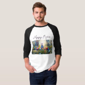 Peter Easter Bunny mit Ostereiern T-Shirt (Vorne ganz)