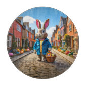 Peter Easter Bunny Ostereier Körbchen Schneidebrett (Vorderseite)