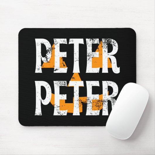 Peter Fall Season Pumpkin Mousepad (Mit Mouse)