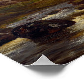 Peter Graham Wandering Shadows Poster (Ecke)