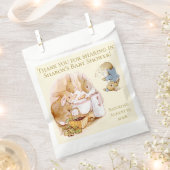 Peter Hase Baby Shower Thema  Geschenktütchen (Ausgeschnitten)