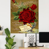 Peter Henderson & Co. Garden Catalog Ad Poster (Heimbüro)