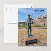 Peter Hesketh - Fleetwood Postkarte (Vorne/Hinten)