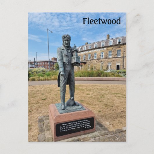Peter Hesketh - Fleetwood Postkarte (Vorderseite)