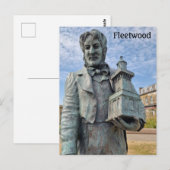 Peter Hesketh - Fleetwood Postkarte (Vorne/Hinten)