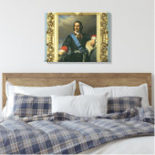 Peter I der Große 1838 Leinwanddruck (Insitu (Schlafzimmer))