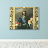 Peter I der Große 1838 Leinwanddruck (Insitu (Holzboden))