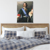 Peter I der Große 1838 Leinwanddruck (Insitu (Schlafzimmer))