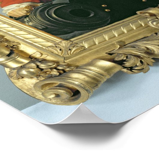 Peter I der Große 1838 Poster (Ecke)