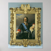 Peter I der Große 1838 Poster (Vorne)