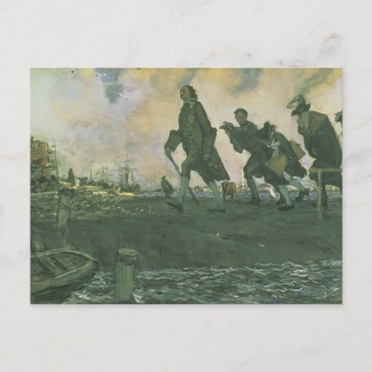 Peter I der Große 1907 Postkarte (Vorderseite)