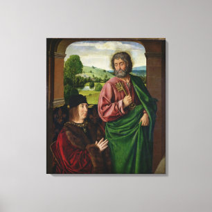 Peter II. Herzog von Bourbon vorgestellt Leinwanddruck