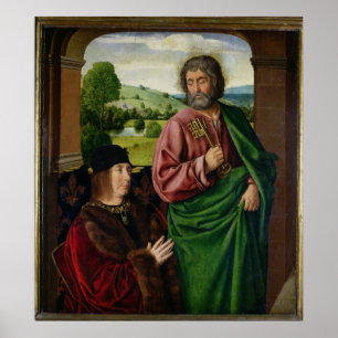 Peter II. Herzog von Bourbon vorgestellt Poster