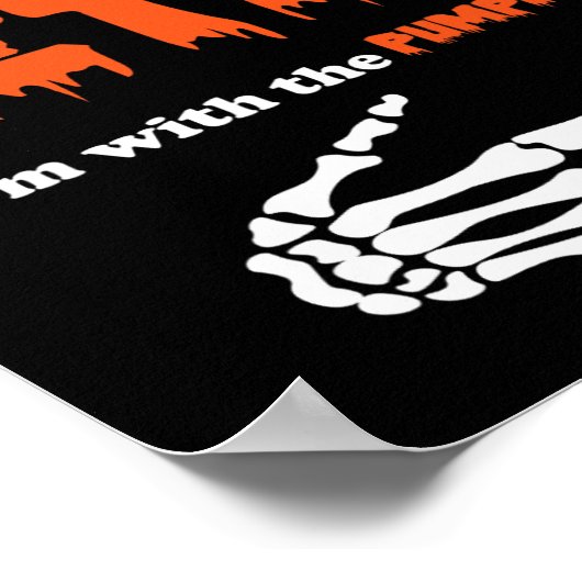 Peter i'm mit dem Kürbis Poster (Ecke)