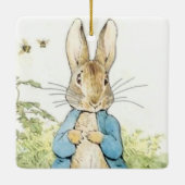 “Peter in the Lettuce Patch” by Beatrix Potter Keramikornament (Rückseite)