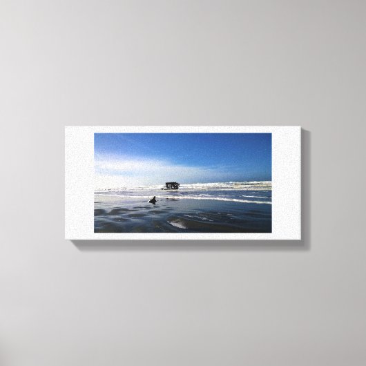 Peter Iredale Shipwreck, Oregon Coast Leinwanddruck (Vorderseite)