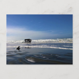 Peter Iredale Shipwreck, Oregon Coast Postkarte