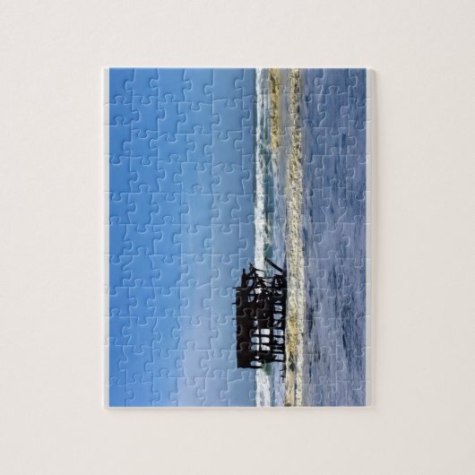 Peter Iredale Shipwreck, Oregon Coast Puzzle (Vertikal)