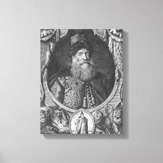 Peter John Potemkin, graviert von R. White Leinwanddruck (Vorderseite)
