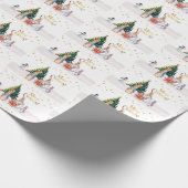 Peter Josephine Bunny Frohe Weihnachten Geschenkpapier (Ecke)