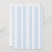 Peter Kaninchen Babydusche Einladung (Rückseite)