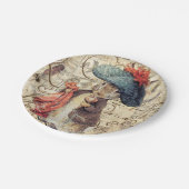 Peter Kaninchen, Benjamin-Bunny-Papier-Teller Pappteller (Schrägansicht)