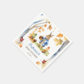 Peter Kaninchen Herbst Baby Duschgeschirr Serviette (Ecke)