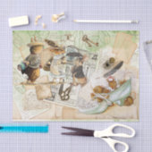 Peter-Kaninchen-Stoffpapier Seidenpapier (Handwerk)