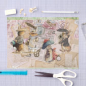 Peter-Kaninchen-Stoffpapier Seidenpapier (Handwerk)