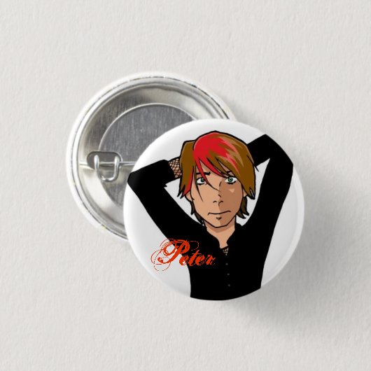 Peter-Knopf Button (Vorne & Hinten)