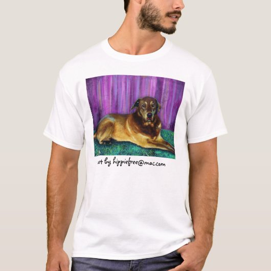 Peter, Kunst durch hippiefree@mac.com T-Shirt (Vorderseite)
