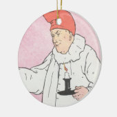 Peter, Kürbisfresser, Keramikornament (Links)