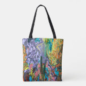 "peter max art style" Mardi Gras-Tasche Tasche (Rückseite)